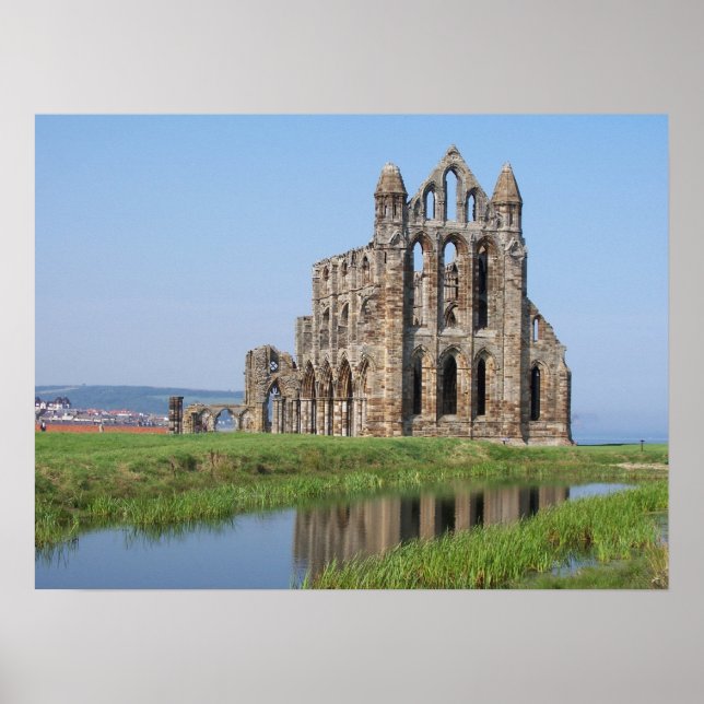 Poster Whitby Abbey North Yorkshire (Frente)