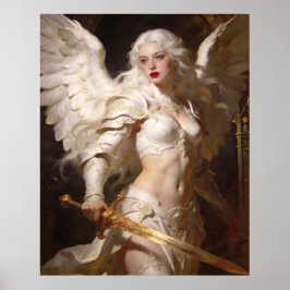 Poster White Angel