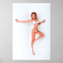Poster White Bikini