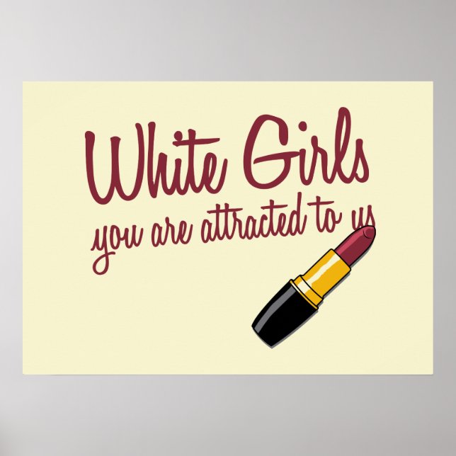 Poster White Girls (Frente)
