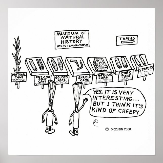 Póster White História Natural Reed (Frente)