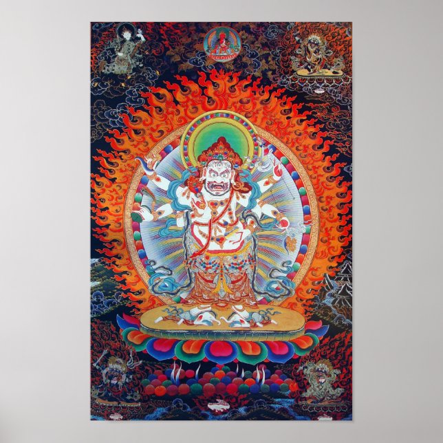 Poster White Mahakala (Frente)