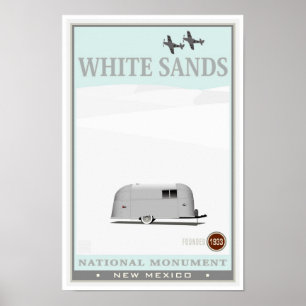 Póster White Sands Monumento Nacional 1