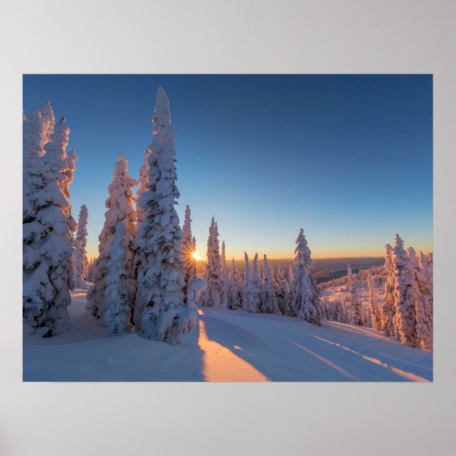 Poster Whitefish, Montana (Frente)