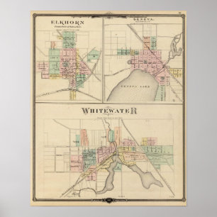 Póster Whitewater, Elkhorn e Genebra