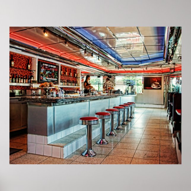 Póster Whitman Diner (Frente)