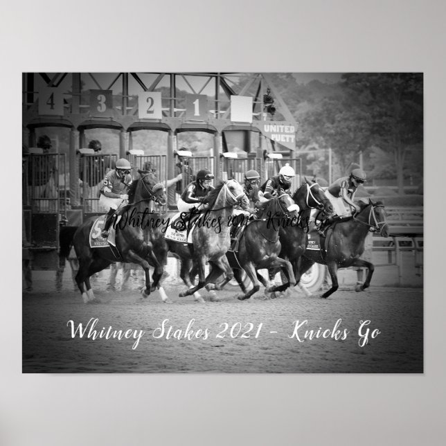 Poster Whitney Stake - Saratoga 20121 - Knicks Go (Frente)