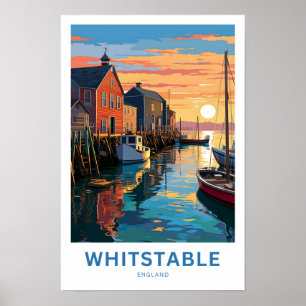 Poster Whitstable England Viagem