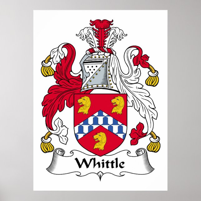 Poster Whittle Family Crest (Frente)