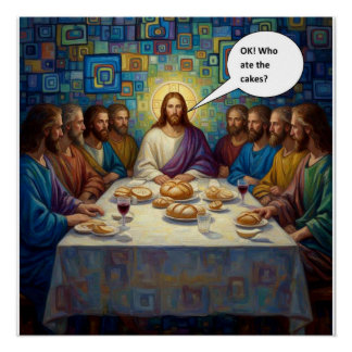 Póster Who ate the cakes