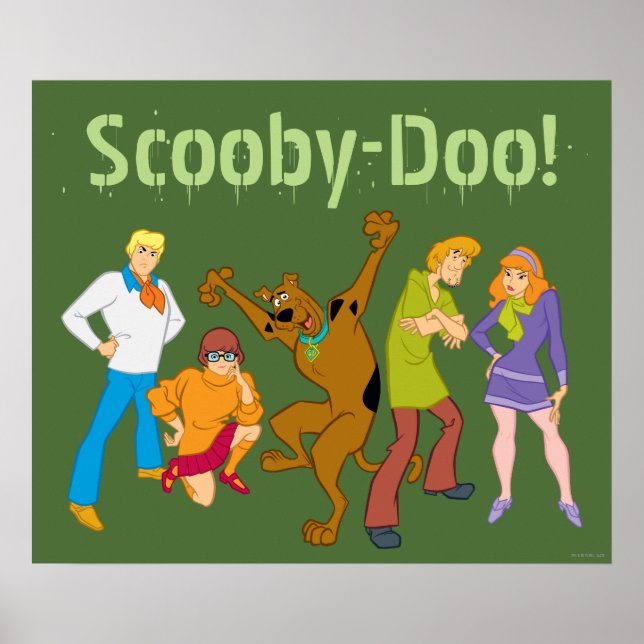 Póster Whole Gang 16 Mystery Inc (Frente)