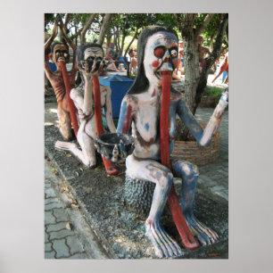Póster Why the looonnng TONGUE? ... 3 Scary Thai Ghouls