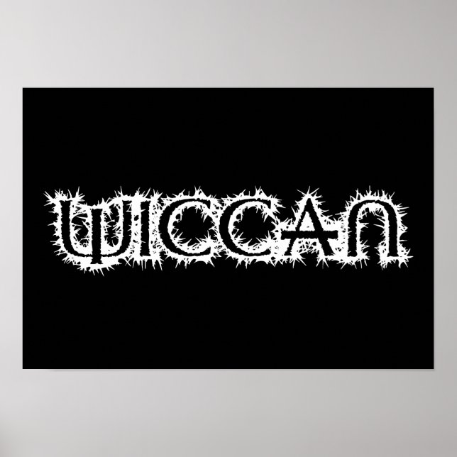 Póster Wiccan (Frente)