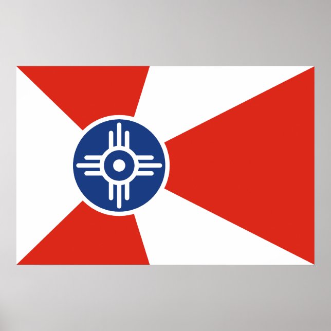 Póster Wichita, Kansas, Estados Unidos (Frente)