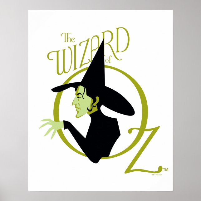 Poster Wicked Witch™ O Assistente Do Logotipo Oz™ (Frente)