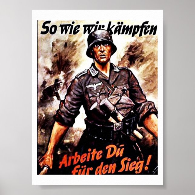 Poster Wide Wir Kampfen (Frente)