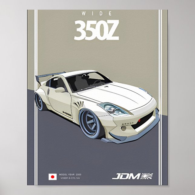 Poster Widebody Z33 (Frente)