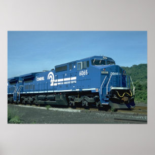 Poster Widecab novo C40-B de Conrail GE