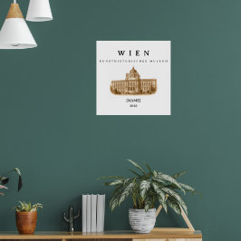 Poster Wien Kunsthistorisches Museum | Name & Jahr