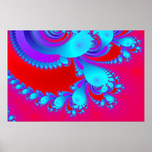 Poster Wierd Fractal (Frente)