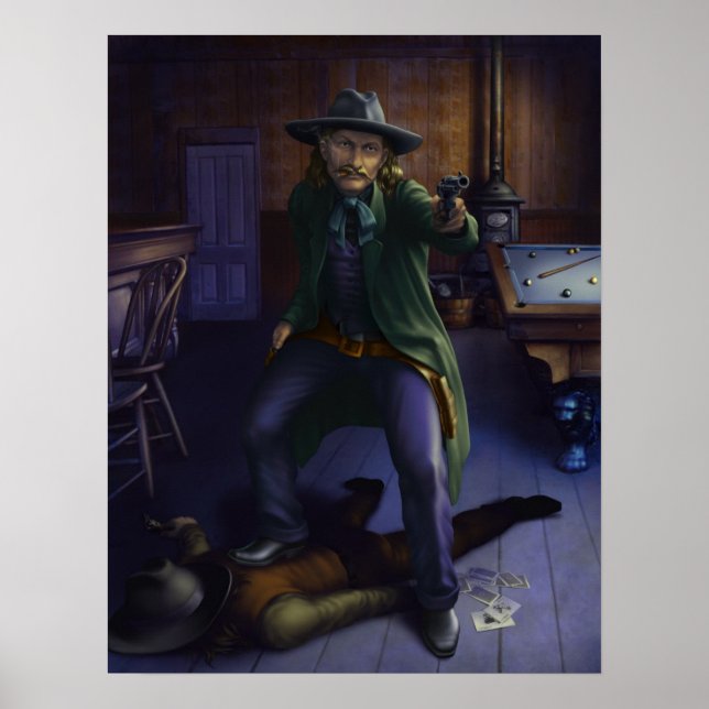 Póster Wild Bill Hickok (Frente)