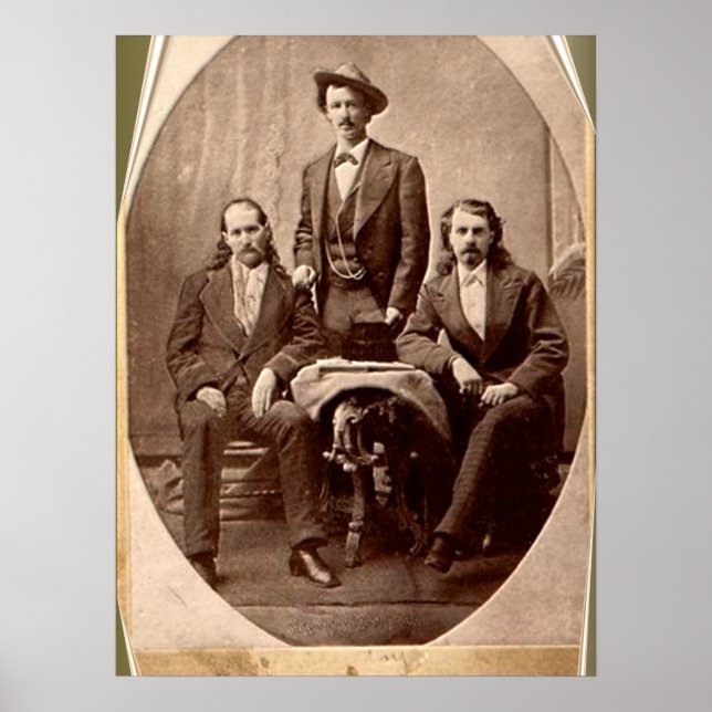 Poster Wild Bill Hickok - Texas Jack - Bill Buffalo (Frente)