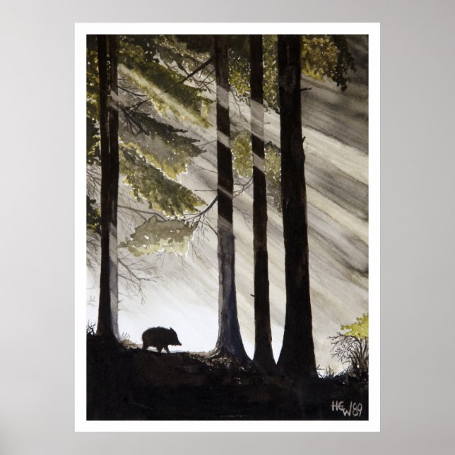 Poster Wild Boar (Frente)