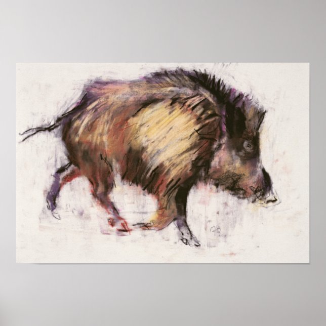 Póster Wild Boar Trotting 1999 (Frente)