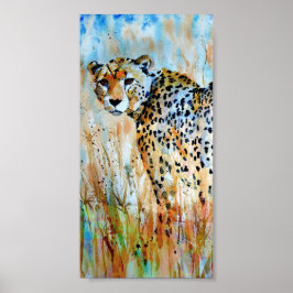 Poster - Wild Cheetah