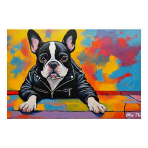 PÓSTER WILD ONE FRANCH BULLDOG 3