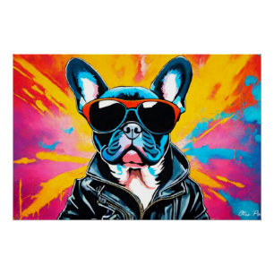 PÓSTER WILD ONE FRANCH BULLDOG 5