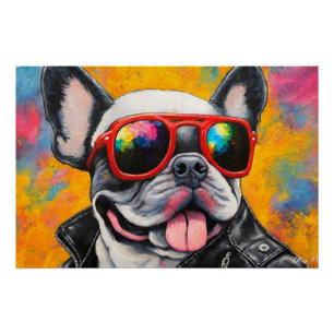 PÓSTER WILD ONE FRANCH BULLDOG 7