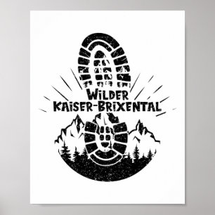 Poster Wilder Kaiser-brixental Tyrol Austria Vacation Hik