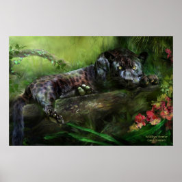 Póster WildEyes-Panther Art Poster/Impressão