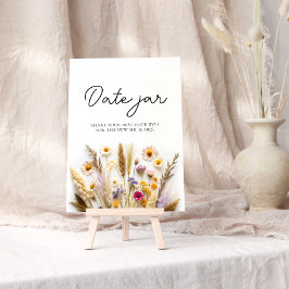 Poster Wildflower Date Ideias Noturnas Date Jar