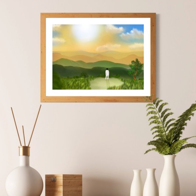 Poster Wildflower RM Namjoon Indigo BTS Wall Art (Criador carregado)