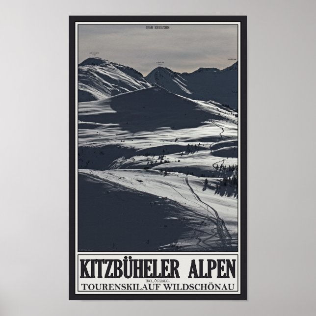 Póster Wildschönau - Alpino (Frente)
