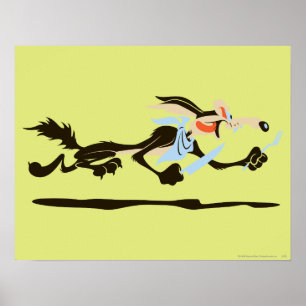 Poster WILE E. COYOTE™ Caçando o jantar