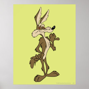 Poster WILE E. COYOTE™ com aparência orgulhosa
