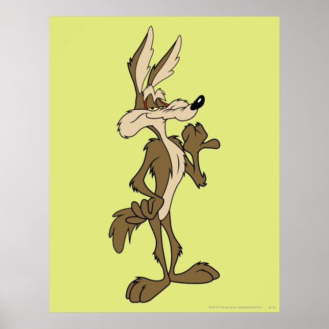 Poster WILE E. COYOTE™ com aparência orgulhosa (Frente)