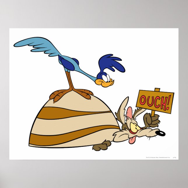Poster Wile E Coyote e ROAD RUNNER™ Acme Products 5 (Frente)
