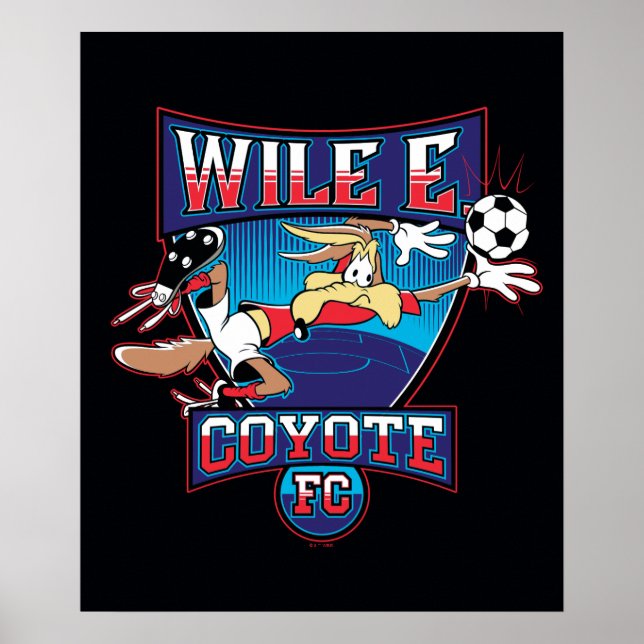 Poster WILE E. COYOTE™ Football Club Badge (Frente)