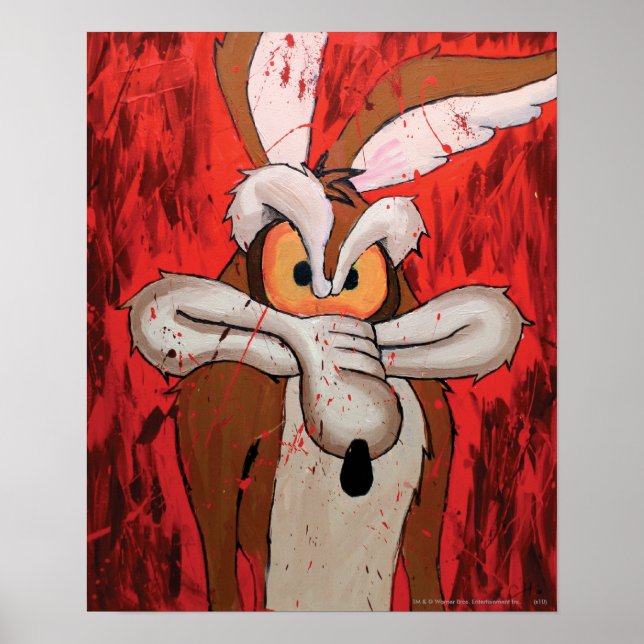 Poster Wile E Coyote Red Fury (Frente)