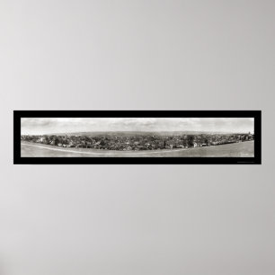 Poster Wilkes-Barre PA Foto 1909