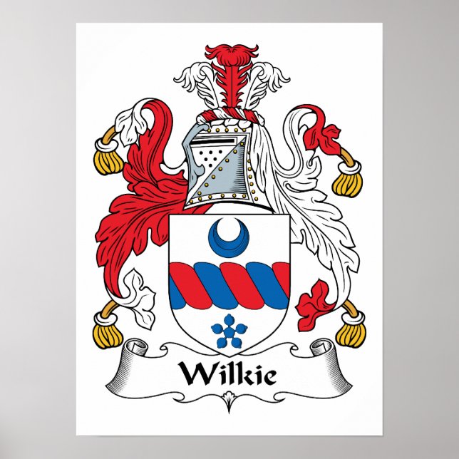 Póster Wilkie Family Crest (Frente)