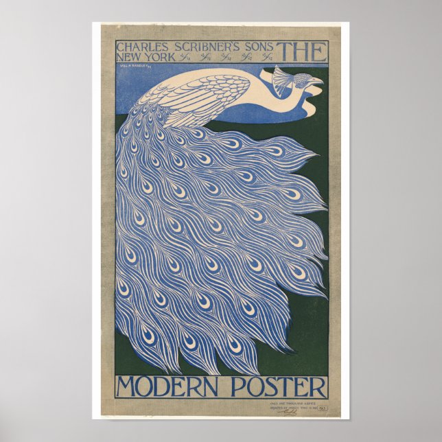 Poster Will H. Bradley , O cartaz moderno  (Frente)