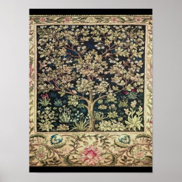 Poster Willam Morris belos designs e criações, Vint