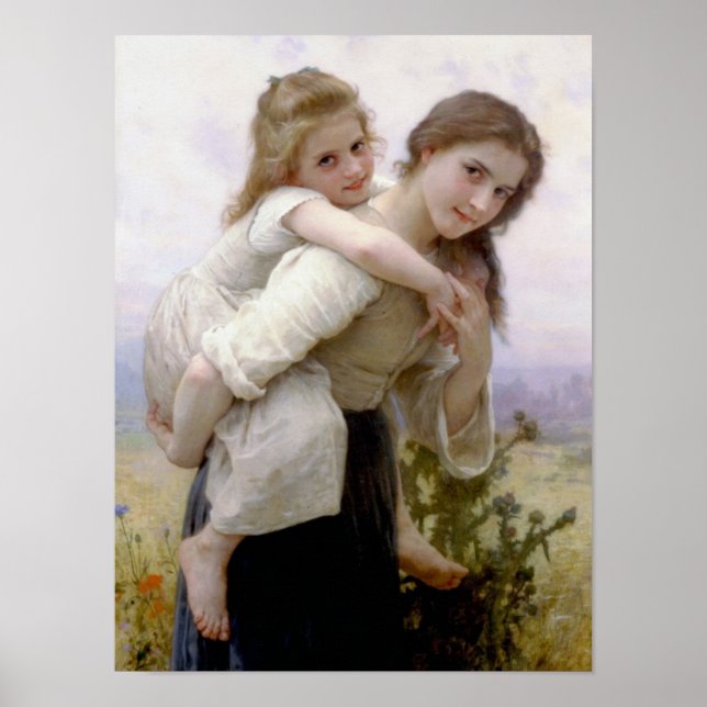Póster William Adolphe Bouguereau Art (Frente)