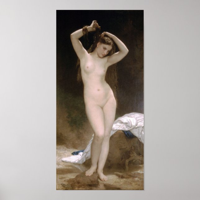 Póster William-Adolphe Bouguereau-Bather (Frente)