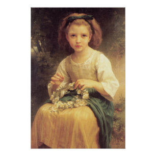 Póster William-Adolphe Bouguereau Criança Travando uma C